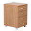 45cm Wide 3 -Drawer Mobile File Cabinet