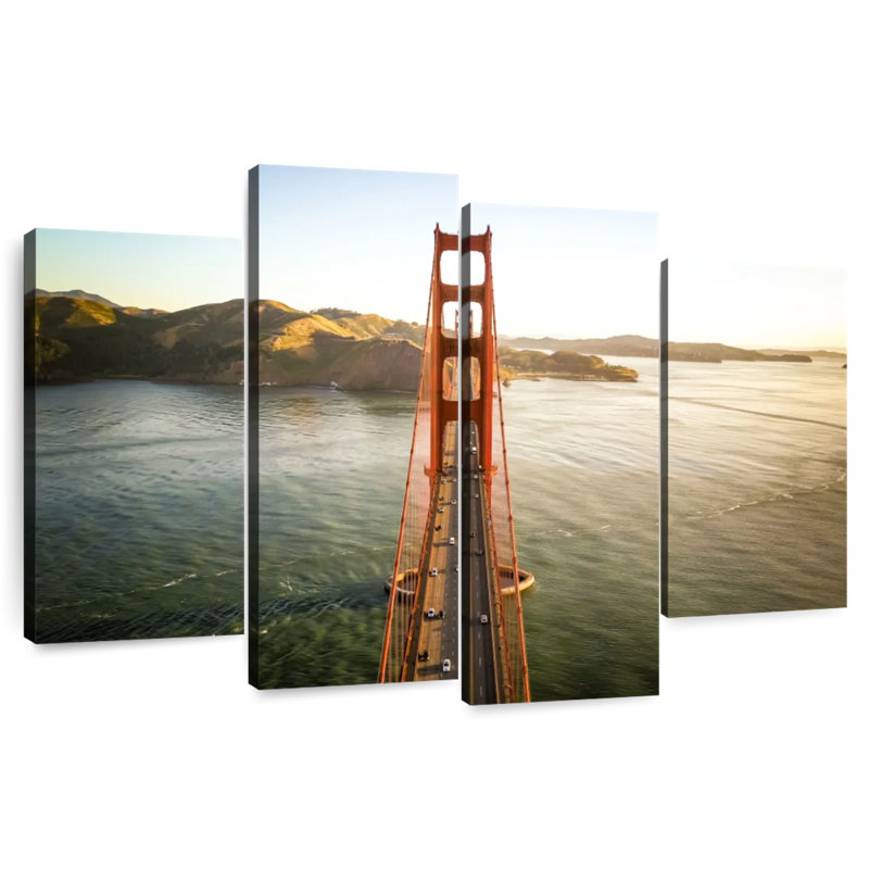 Lilie Golden Gate Bridge Horizon, 32'' H x 52'' W