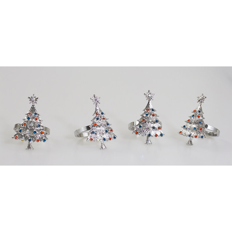 Metal Napkin Ring, Silver