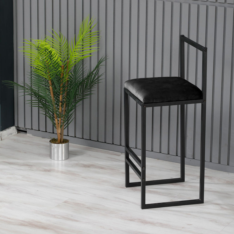 Lowall Upholstered Counter Stool