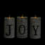 Battery Operated JOY Christmas LED Flame-Less Candles
