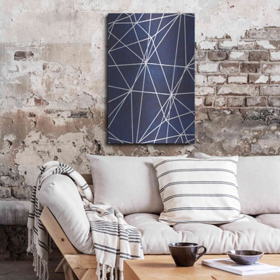 " Indigo Pattern V " by Grace Popp