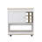Rolling Bar Cart With Wine Storage-119018705-119018708
