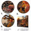 Fruits, agrumes, sérénité, apaisement des oranges II - fruits, art mural en métal-1920209766