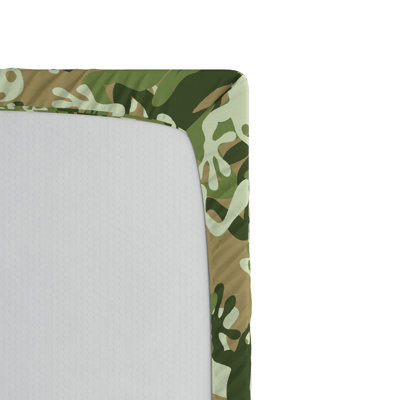 Microfiber Camouflage Fitted Sheet