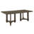 Burholme Brown Finish 84" Dining Table