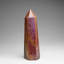 Genuine Polished Imperial Rhodonite Point (1.3 Lbs)