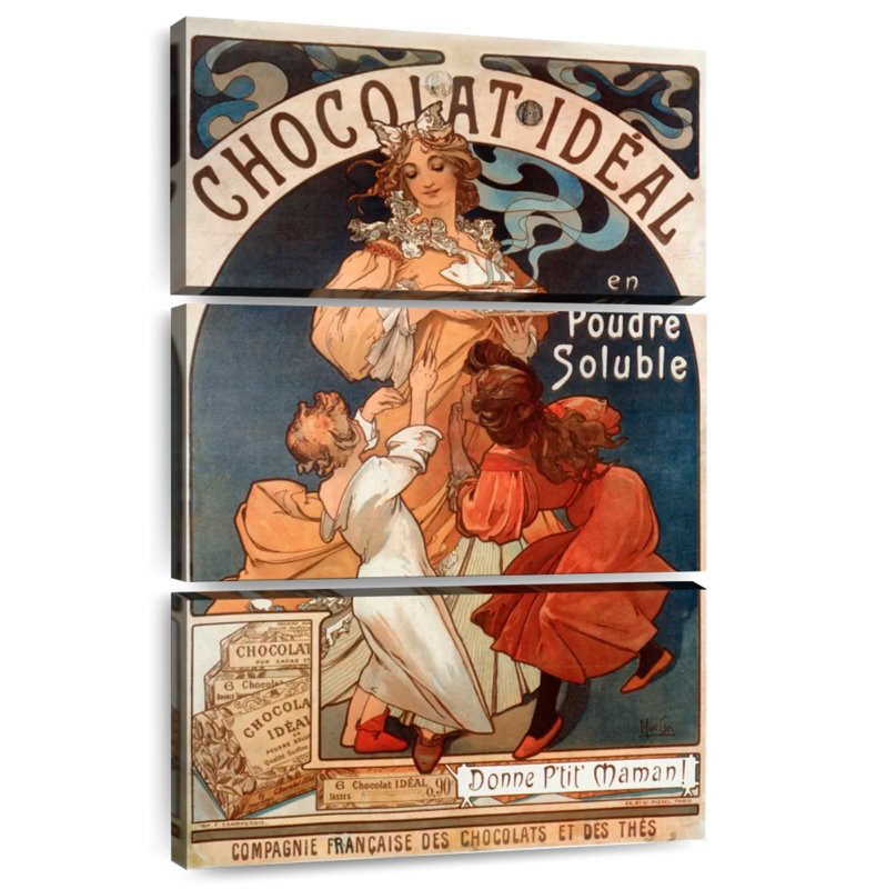 Yarlin Chocolat Ideal 1897, 32" H x 20" W