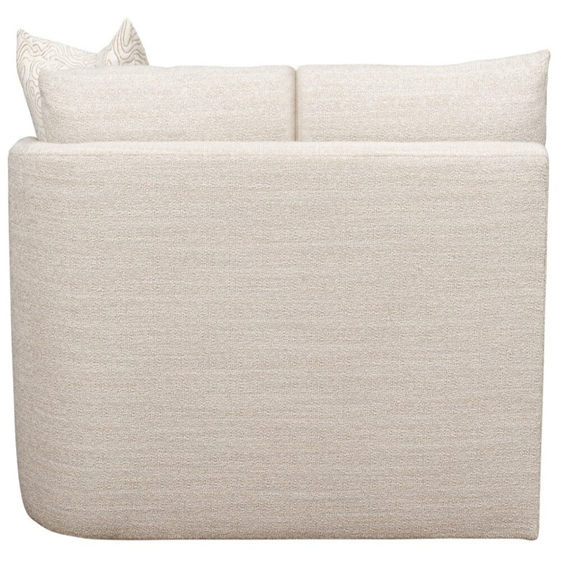 Sofa avec accoudoir droit, Callaloo Cotton