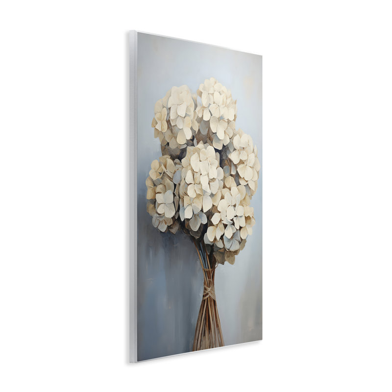 "Bundle of Hydrangea", art mural par Petals Prints Design, H 19 po x l 13 po