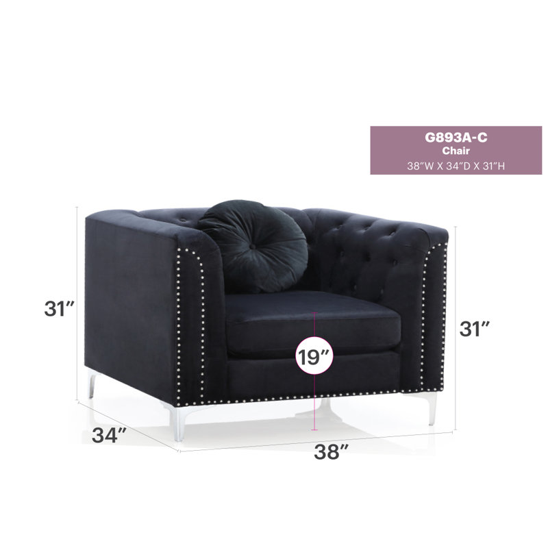 Chaise Pompano Glory Furniture