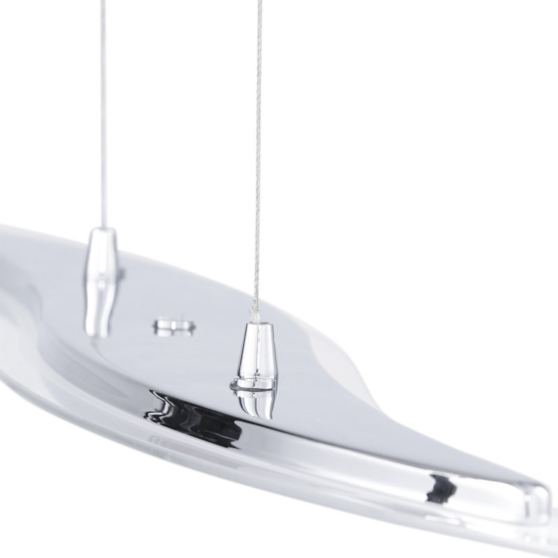 Rae 432 - Light Chrome LED Kitchen Island Pendant