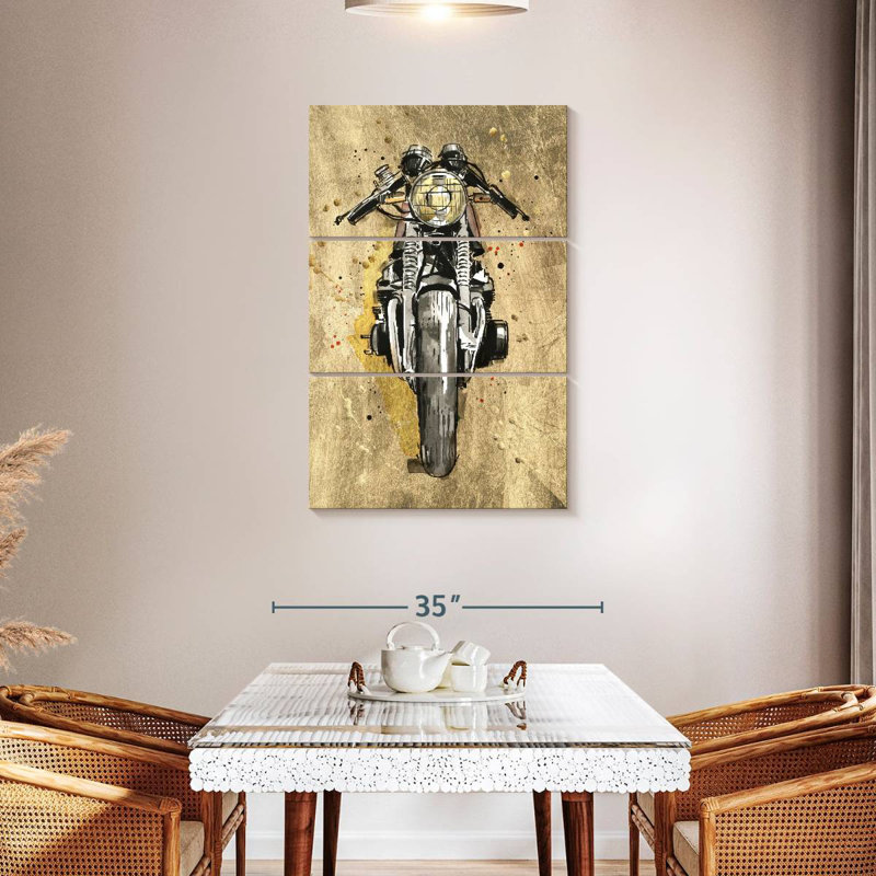 Mehar Metallic Rider I, H 45 po x l 28 po