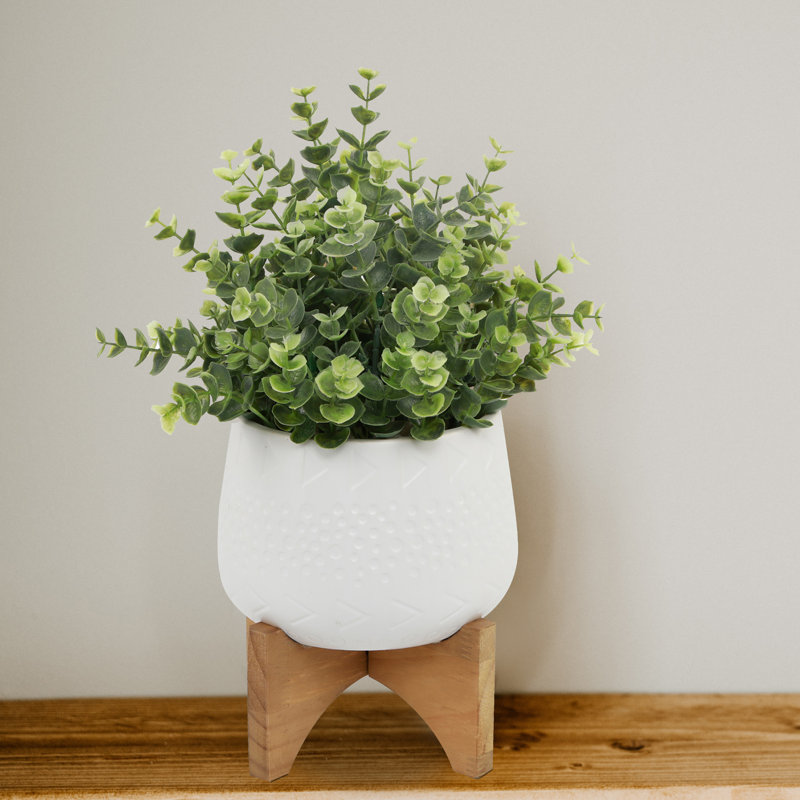 Eucalyptus artificiel en pot 5,65 po