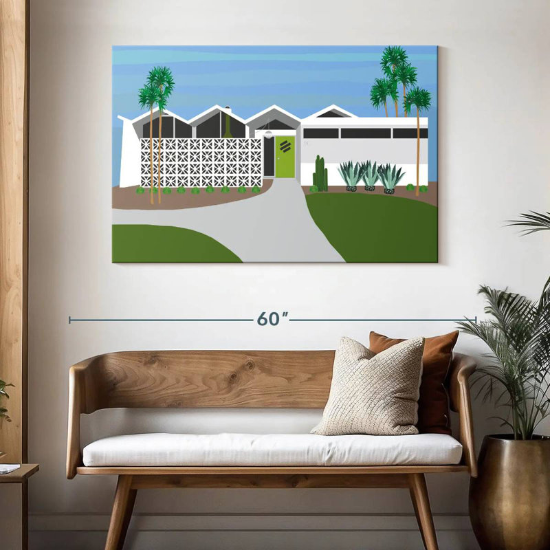 Lilie Palm Springs Living I, H 32 po x l 48 po