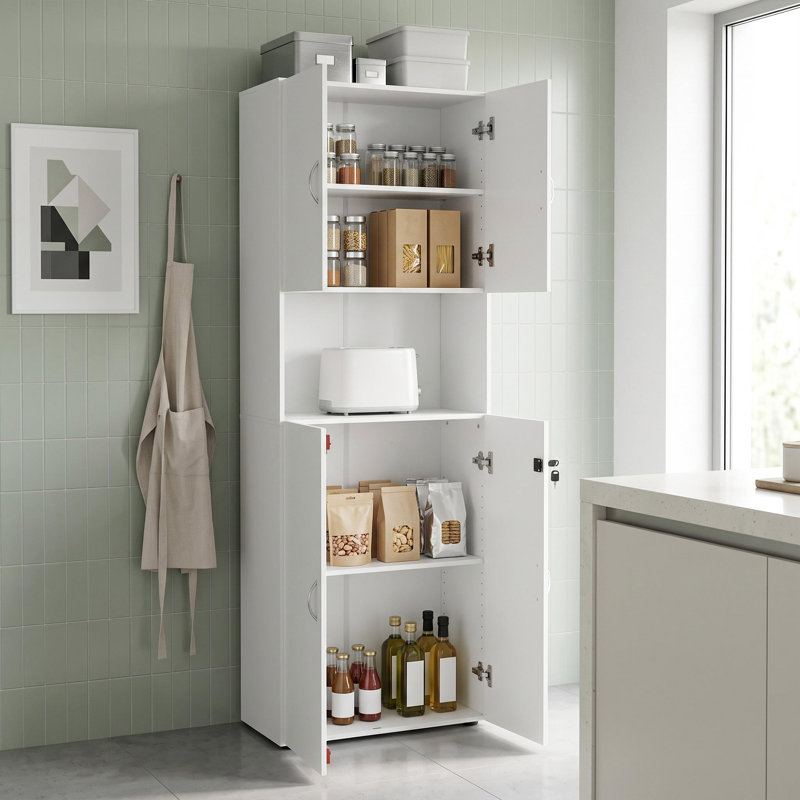 4 -Door 2 -Shelf Storage Cabinet