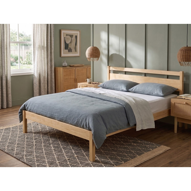 Rosina Solid Wood Bed, Super King (6')