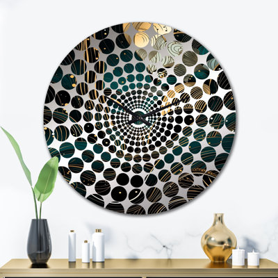 Dieren - Horloge murale abstraite