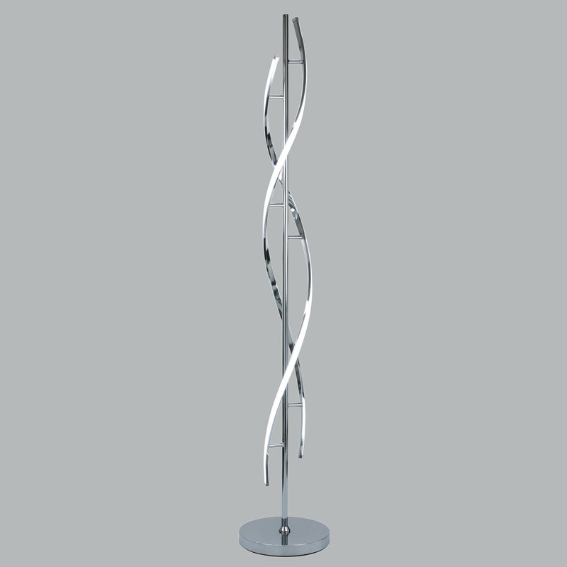 Rileey 30'' Chrome LED Novelty Floor Lamp