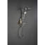 10" Rain Showerhead Integration With 4 Hand Shower, Adjustable Slide Ring And Soap Basket In Mixture Zip