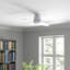 Aria Hugger 52in 4-Blades Indoor/Outdoor Ceiling Fan with Remote Control and Light-448663655