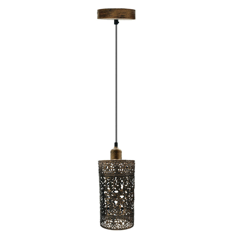 Brierley 1 - Light Cylinder Pendant, Brushed Copper