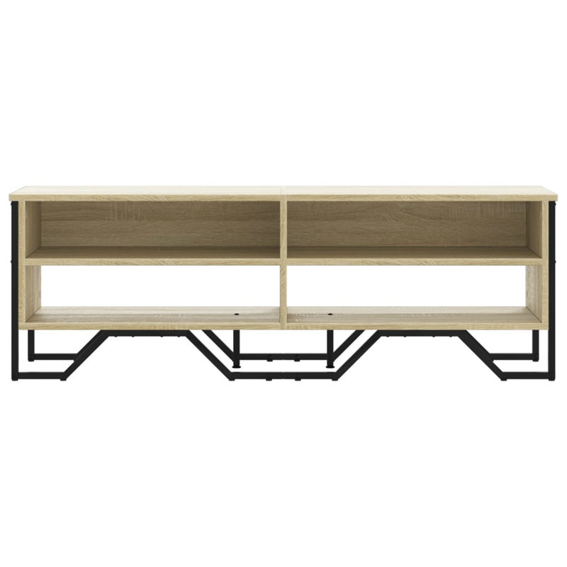 Andan Unfinished TV Stand, Sonoma Oak, 122cm