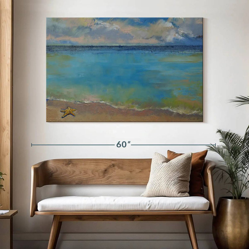 Étoile de mer Gillard, H 34 po x l 51 po