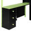 Lit mezzanine en bois avec bureau-1337995508