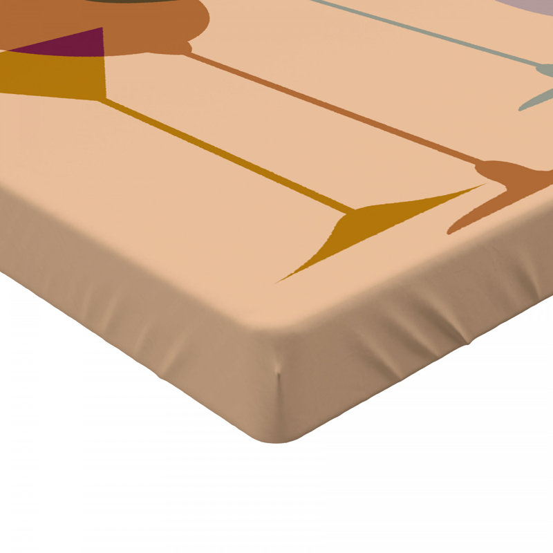 Merlot Microfiber Fitted Sheet, Full Fitted Sheet
