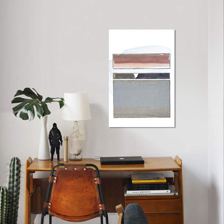 «Pacific Horizon III» par Rob Delamater, reproduction sur toile, H 18 po x l 12 po x P 1,5 po, Toile tendue