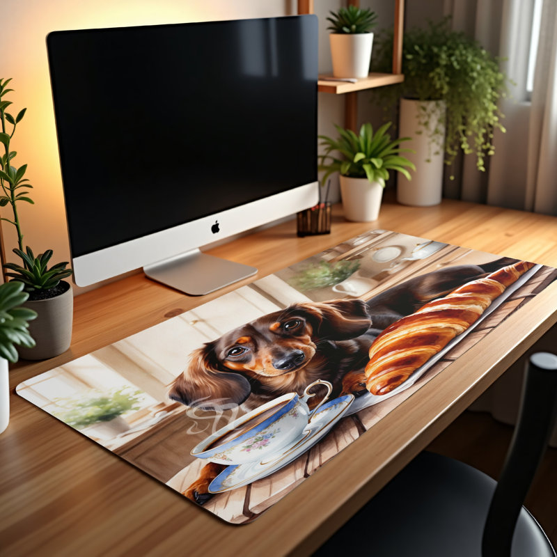Polyester Desk Pad, 23.6x13.8