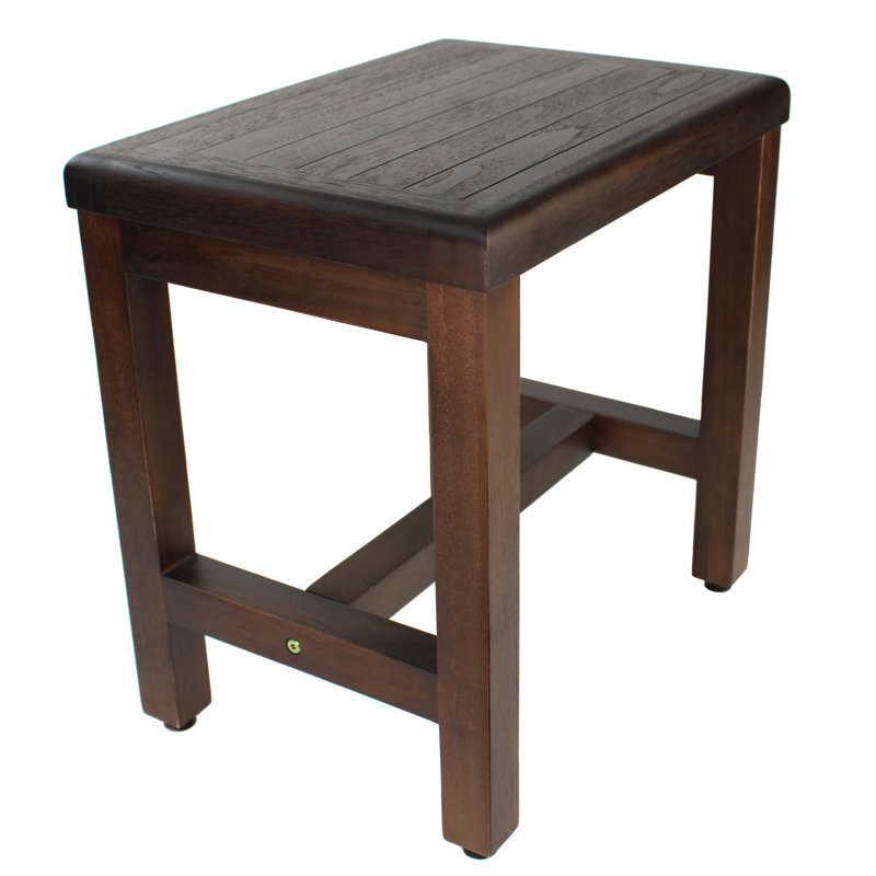 DecoTeak 14" W Teak Shower Bench