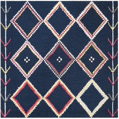 Derose Hand Tufted Wool Southwestern Rug