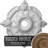 Endurathane Benson Classic Ceiling Medallion, 28 3/8"OD x 3 3/4"ID x 1 5/8"P (Fits Canopies up to 6 1/2"), Hand-Painted Rubbed Bronze Finish-28581834