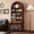6-tier Arched Record Player Stand With Vinyl Storage, Turntable Stand, Vinyl Record Storage For Living Room-1662535211