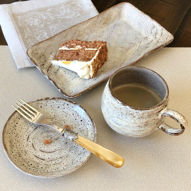 Truffle Stoneware Appetizer Plate