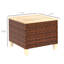 Petite table d'extérieur, table de bout, table d'appoint pour patio