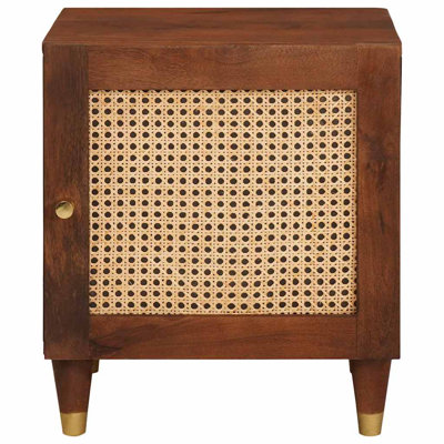 40cm W Solid Wood Bedside Table