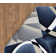 Catalan Abstract Navy Area Rug