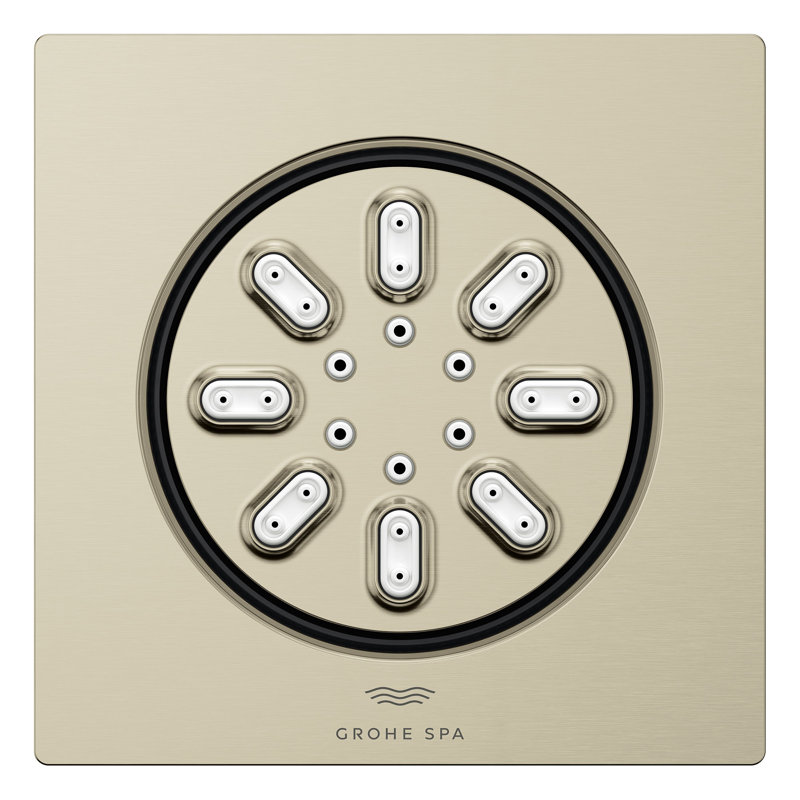 Vaporisateur pour le corps Rainshower ™ Aqua, Nickel brossé