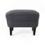 Fauteuil club + repose-pieds