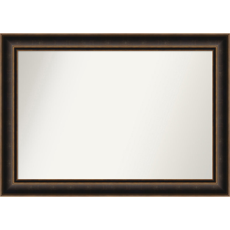 Miroir mural en bois Earnst, 29,75 po x 41,75 po, Rectangle