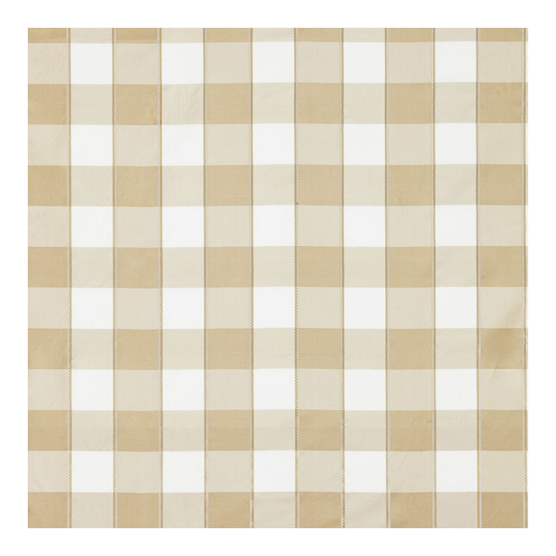 Oriana Chelsea Check Fabric, Flax