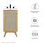 Base de meuble-lavabo simple 17 po Modway Soma-93249781