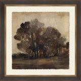 Crackled Reminiscent Countryside I Painting
