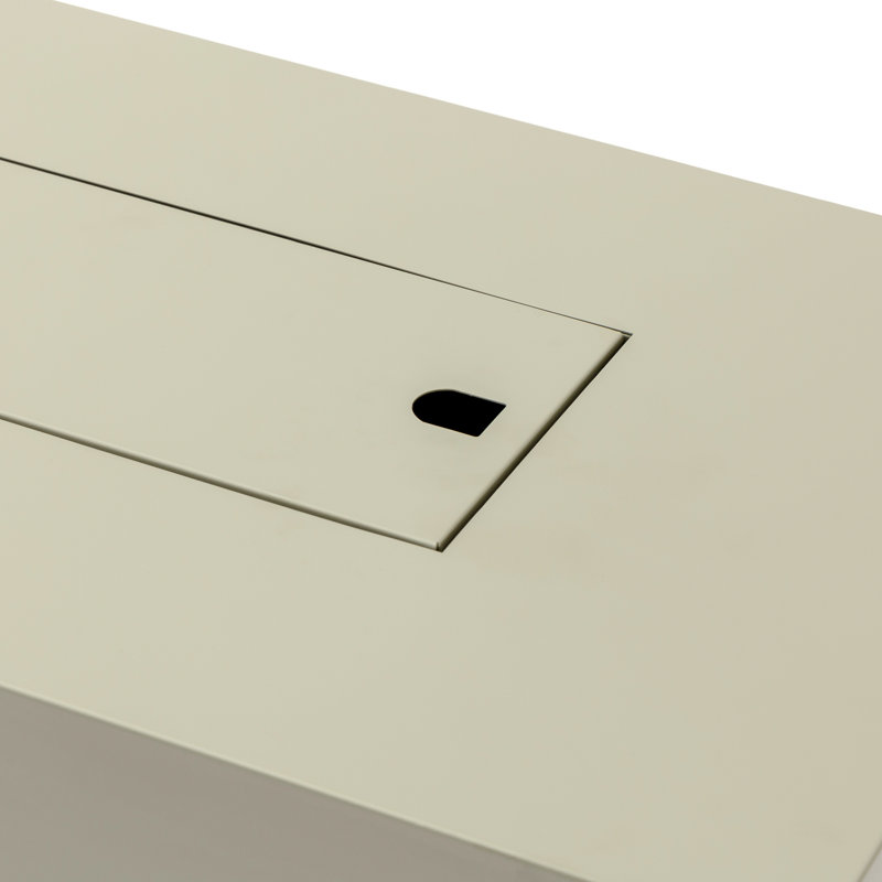 Foyer de table 42 po en fer, Gris, Propane