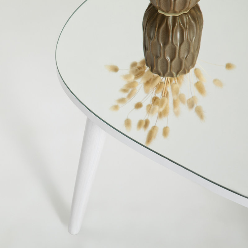 Glorias Coffee Table, White
