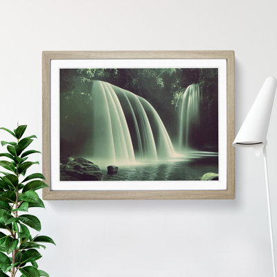 Captivating Waterfall - Single Picture Frame Print