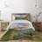 Landscape Rustic Polyester Coverlet-1298669431